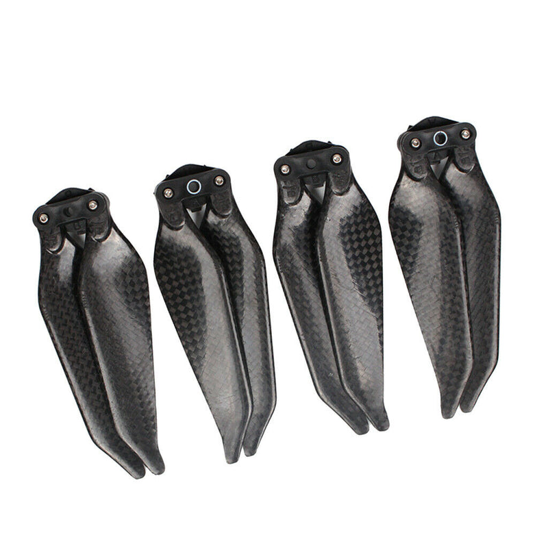 2 Pairs Foldable Carbon Fiber Propellers Noise Reduction Quick Release