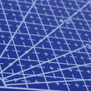 A4 Grid Lines Cutting mat Craft Card Fabric Leather Paper Board 30*22cm Blu L9L6