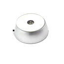 Round Crystal Display Stand Base 3 LED Lights Crystal Ball Cocktail Parts WLME