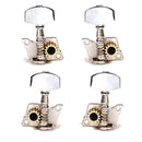 4 Pieces 2R2L Guitar Tuning Pegs Tuners Machine Heads for 4 String Guitar