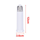 E27 to E27 Lengthen Lamp Base Converter LED Light Base Extender Lamp Socket-