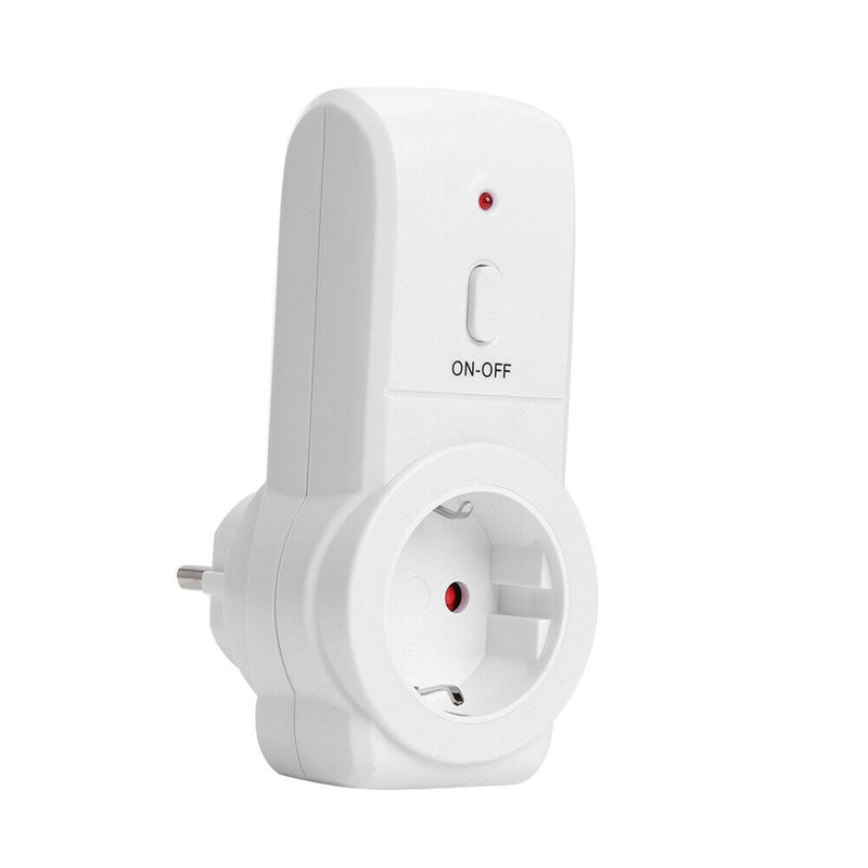 230V 10A Wireless Remote Control Power Outlet Light Switch Socket 1 EU Plug