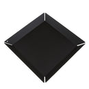Iron Snacks Platter Jewelry Cosmetics Display Organizer Tray Black Square L