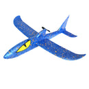 Electric Hand Throwing Glider Plane Park EPP Foam Gliding Aircraft (Blue) A