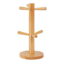Tree Shape Wood Coffee Tea Cup Storage Holder Stand Kitchen Mug Hanging Dis