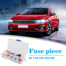 Add-a-circuit Fuse Tap Adapter Kit w/ 5A 7.5A 10A 15A 20A Micro2 Fuses+Clip