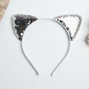 Sequins Cat Ear Girl Hairband Sexy Cat Ears Kid Hair Accessories For Women