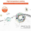 Random Color Baby Silicone Teether Donuts Chew Biter Goods toys Kids Z9E8