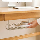 1Pc Socket Storage Rack Plug Wire Organizer Holder Table Bottom Power Cable