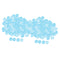 200pairs Disposable Microphone Cover Handheld Mic Covers Blue