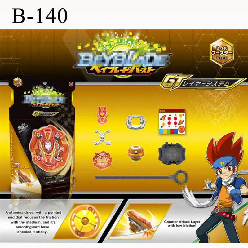 Beyblade BURST B-140 no.1 COSMO VALKYRIE.11.Et CONFIRMED W/ Launcher Gift Box