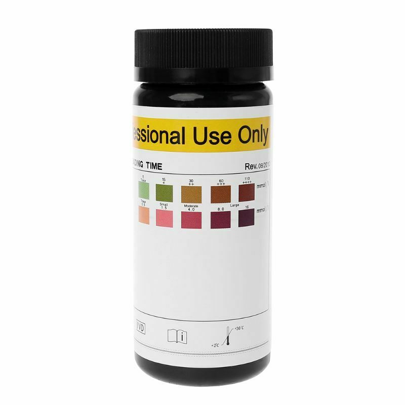 URS-2K Glucose Ketone Urine Test Strip Reagent With Anti-VC Interference