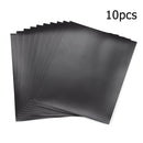 10pcs Rubber Magnet Sheet DIY Photo Picture Cutting Die Black Magnetic Mats A