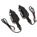 2pcs Flowing Waterproof Motorbike Turn Signal Lights Flashing Arrow Turning