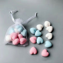 Heart Shape Soap Mold Aromatherapy Plaster Candle Making Molds Pendant Jewelr-OZ