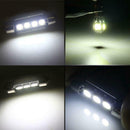 20x White Car Interior LED Light Bulb For BMW 5 Series E39 525i 530i M SRW