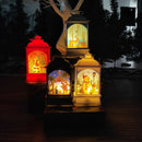2 Pcs Set Christmas Light Decorations Craft Home Decor Hanging Pendant Crea P9S4