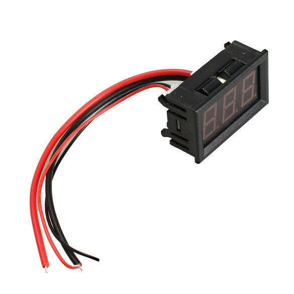 Digital DC Ammeter 5A Blue LED Panel Amp Meter Digital Electricity Meter A