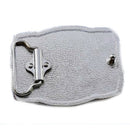 Us Flag With Flower Belt Buckle suitable for 4cm wideth snap on beltB Hn