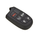 5 BTN  Silicone Case Cover For Jeep Chrysler Dodge Fiat Remote Smart Key 3C