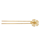 5x Ladies Metal French Clip Flower Leaves Hair Clip Retro Hairpin Barrette N