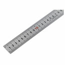 Double Side Scale Stainless Steel Straight Ruler Measuring Tool 50cm