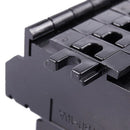 600V 10A 10 Position Double Level Screw Terminal Block Strip