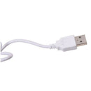 1X High Quality 4 Port White USB Hub Portable 4 Ports USB With four switch