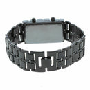 Blue Light Black Metal Strap Lava Style Digital LED Watch Boy I7W2