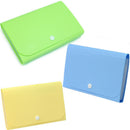 New Mini Bills File Document Data Receipts Paper Pouch Holder Organizer Fastener