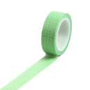 7x 10m Adhesive Tape Grid Pattern Multicolor Decorative Gift Wrapping