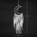 Creative Dream Catcher Half-Moon Craft Wind Chimes Home Car Hanging Decor