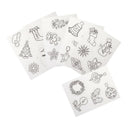 6x Xmas Printer Inkjet Shrink Plastic Sheet Paper DIY Creative Jewelry Craft