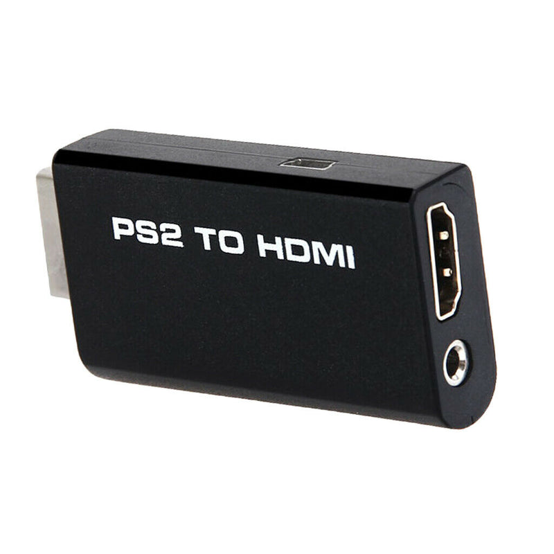 PS2 to HDMI Audio Video Converter Adapter w/ 3.5mm Audio Output HDTV Monitor