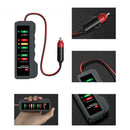 12V Car Battery Tester Automotive Load Digital Analyzer Alternator Diagnostic