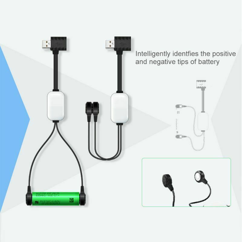 A10 Battery Li-ion Magnetic USB Mini Charging/Discharging Charger For 18650 2550