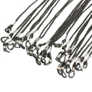 12Pcs/ Set Black Eyewear Nylon Cord Reading Glasses Neck Strap Eyeglass Ho A