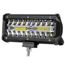 7 Inch 120W Combo Led Light Bars Spot Flood Beam for Work Driving Offroad B