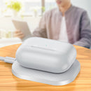 Wireless Charger Dock Stand for Airpods 2/Pro Headsets & Smatphones White