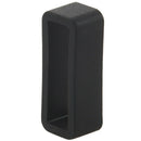 5X(Black Watch Strap Retaining Hoop Loop Rubber Retainer Buckle Holder 22m M7M5)