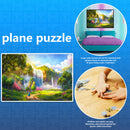 1000pcs DIY Waterfall Girl Dog Puzzle Educational Learning Assembling Toys