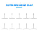9x Understring Guitar Radius Gauge Measuring Tool for Electric Folk Guitar Bass