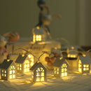 2m 10pcs Led Christmas Tree House Style Fairy Light Led String New Year gift 3C