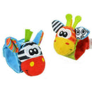 Cartoon Baby Toys 0-12 Months Sock Soft Animal Rattles Children Infant I7X7 L0O0