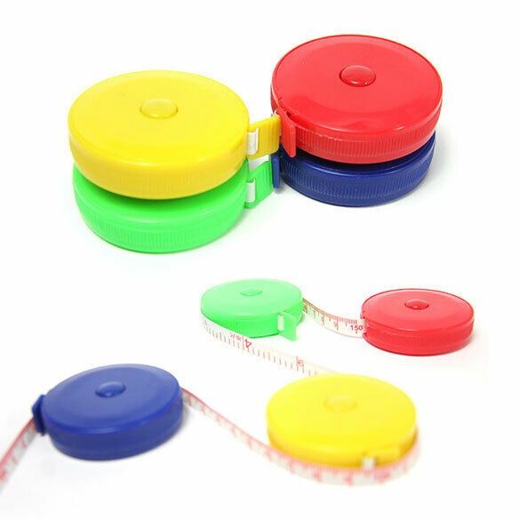 1.5m Retractable Ruler Tape Measure Fitness Accurate Caliper Accessory #gib