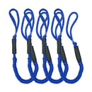 4 Pack Bungee Stretching Dock Line 4ft Marine Rope for Boat PWC Anchors