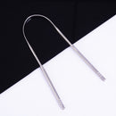 Stainless Steel Tongue Scraper Cleaner Fresh Breath Cleaning Tongue Care Tool3C