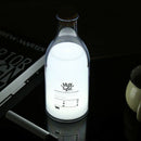 Usb Charging Led Bedside Lamp Milk Bottle Diy Message Night Light With Timi O3T7