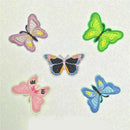 10pcs/Set DIY Embroidery Butterfly Sew Iron On Patch Embroidered Applique J9Q1