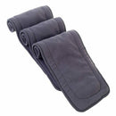 5 Layers Stay Dry Bamboo Charcoal Fleece Baby Cloth Diaper Inserts, Absorbe M6V7